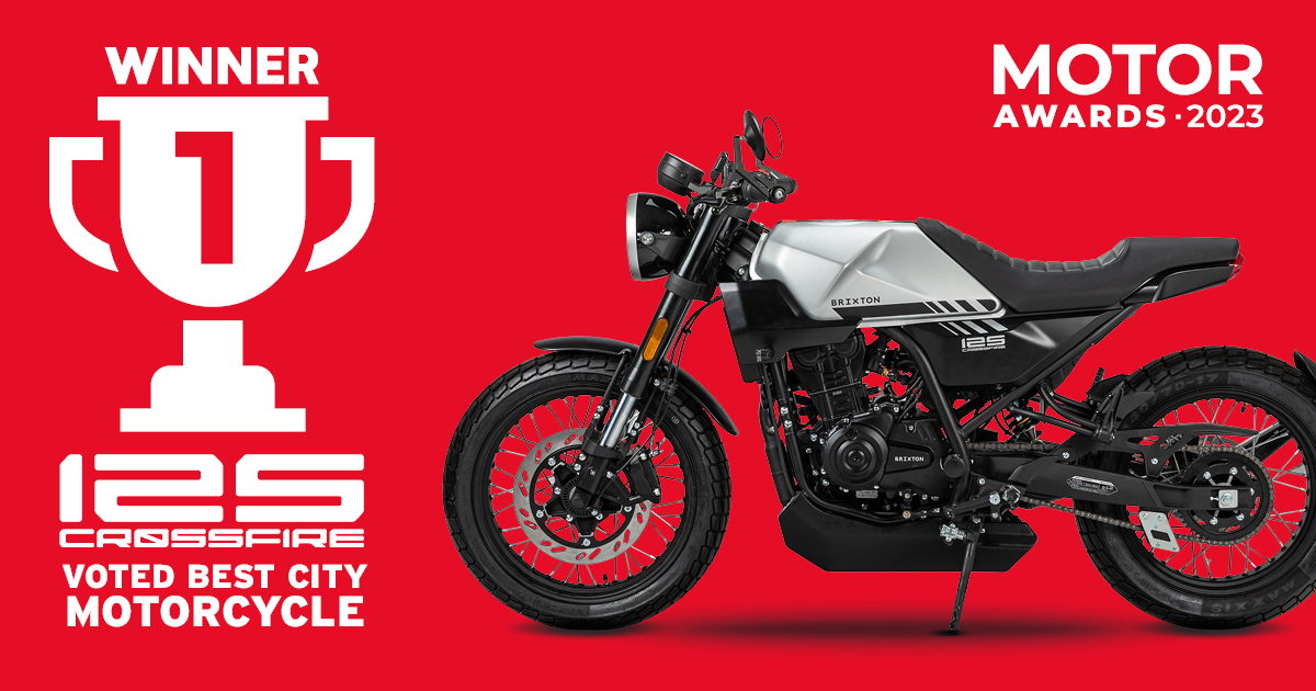 KSR Group | Crossfire 125 winner of the Motor Awards 2023